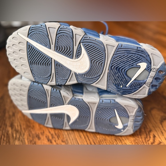 Men’s Nike Air More Uptempo 96 Cool Grey Midnight Navy size 8.5 - Picture 2 of 8